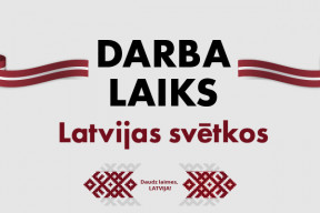Klientu apkalpošana Latvijas valsts svētkos