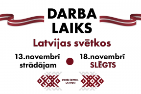 Pakella Latvia business hours on holidays