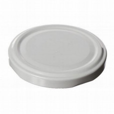 Metal lug cap 66 mm for glass jars, white
