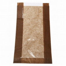 Paper bag 150+60/70x280 mm, brown, 18554 