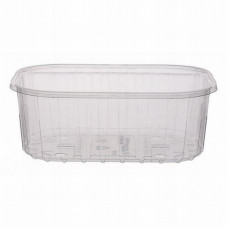 Container for berries 250gr 142*94*52mm transparent RPET
