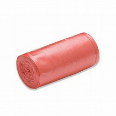 Trash bags 60L 20my red LDPE