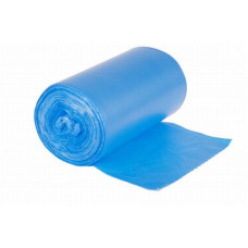 Trash bags 60L 20my blue LDPE