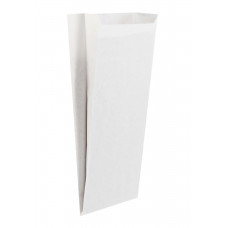 Popierinis maišelis 150+65x280 mm, baltas, 4,66kg,1000vnt/dėž