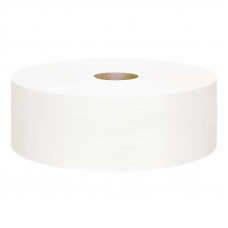 Cleanline Tualetes papīrs ruļļos Jumbo, 2-slāņu, 12 ruļļi/ iepakojumā, balts, 150m