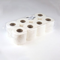 Рулоны туалетной бумаги Cleanline, 3-слойные, 8 рулонов в упаковке, белые, 9,5см х 17м