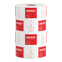 Katrin, Рулоны бумажных полотенец Roll S2, 2-слойные, 12 рулонов/упак, белый, 20,5cm x 75m
