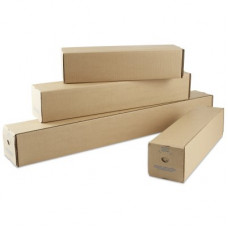 Corrugated cardboard tube for mailing 440x105x105mm, brown, 1.31-B-21