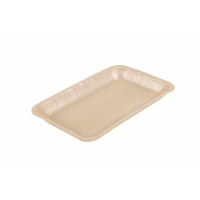 Tray 225x138x22mm, brown  EPP