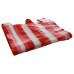 Bags with handles 30+16x52 cm 13my striped HDPE