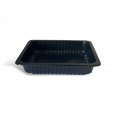 Aizkausējams trauks 190 x 144 x 50mm melns PP
