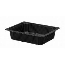 Aizkausējams trauks 325 x 265 x 50mm melns PP