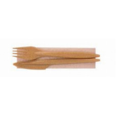Cutlery set- napkin + knife + fork, reusable