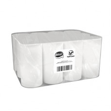 Ooops! Hand towel in rolls S, 12 rolls/box, white, 108m