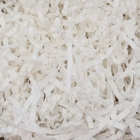 Shredded filling paper, white