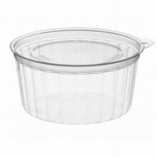 Round container 250ml 100*100*50mm, transparent OPS