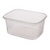 Container for salads 108x82 mm, 250ml, transparent PP