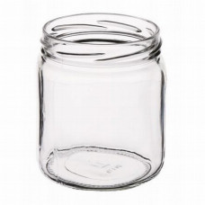 Glass jar  0,500 L twist-off  82mm, square type