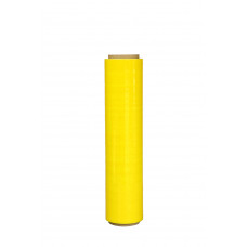 Pallet wrapping film 17my x 50cm x 300m, yellow