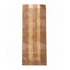 Paper bag 100+55x250 mm, brown, 29992/18349