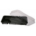 Контейнер для суши  205*110*40mm черный ar mērces trauku с прозрачной крышкой, PET