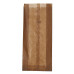 Paper bag 120+50x270 mm, brown, 27119