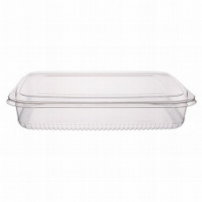 Rectangular container 3000ml 270*315*60mm with lid, transparentOPS