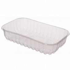 Container for berries 250gr 197*114*38mm transparent RPET, 21736 
