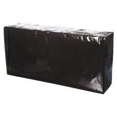 Tissues 33x33 cm/250pcs per pack, 2-layer paper, black