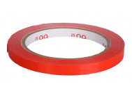 Adhesive tapes for bag fasteners