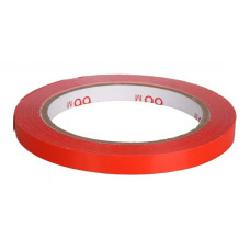 Packaging tape PVC 9mm x 66m, red