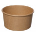 Paper bowls1300ml 184mm brown kraft paper