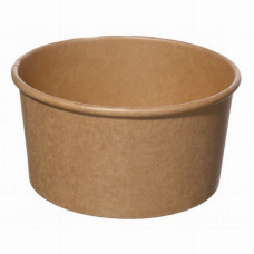 Paper bowls 1000ml 149mm brown kraft paper