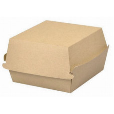 Burger Box M kraft papīrs/PE